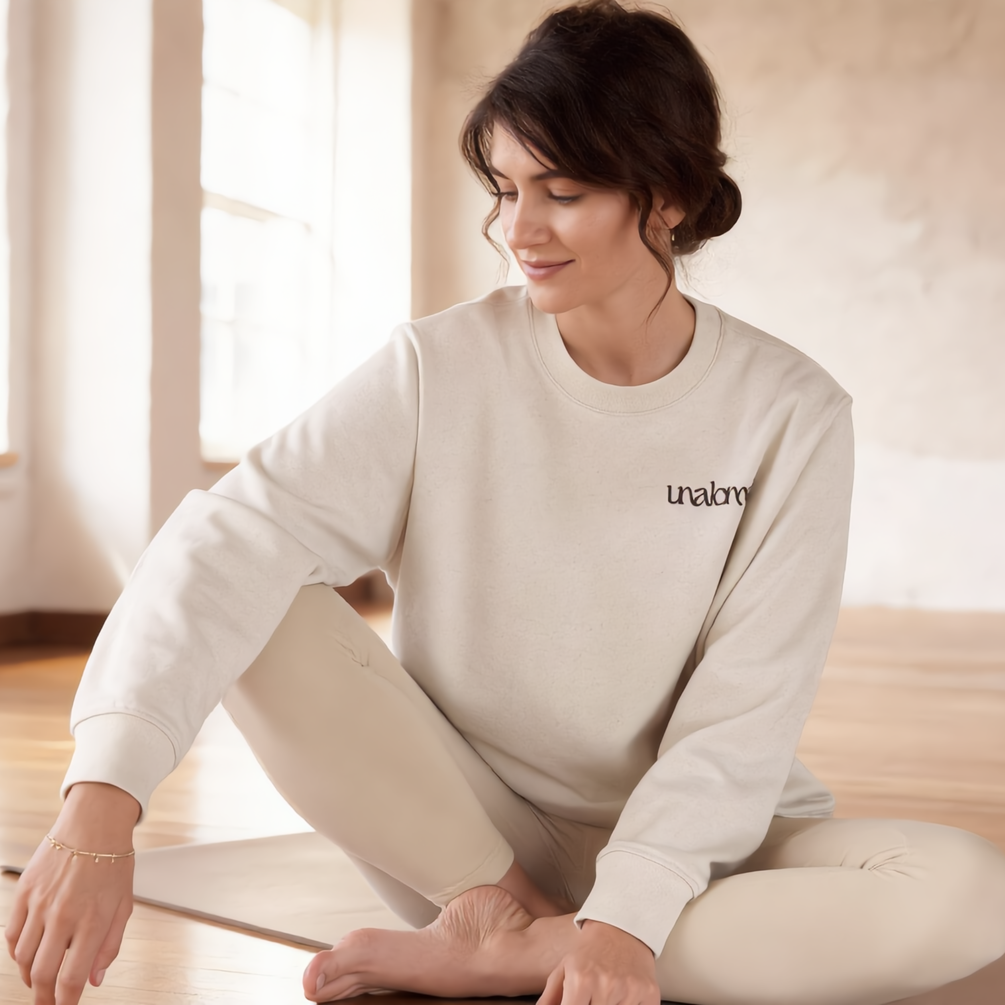 Luxury Organic French Terry Crewneck