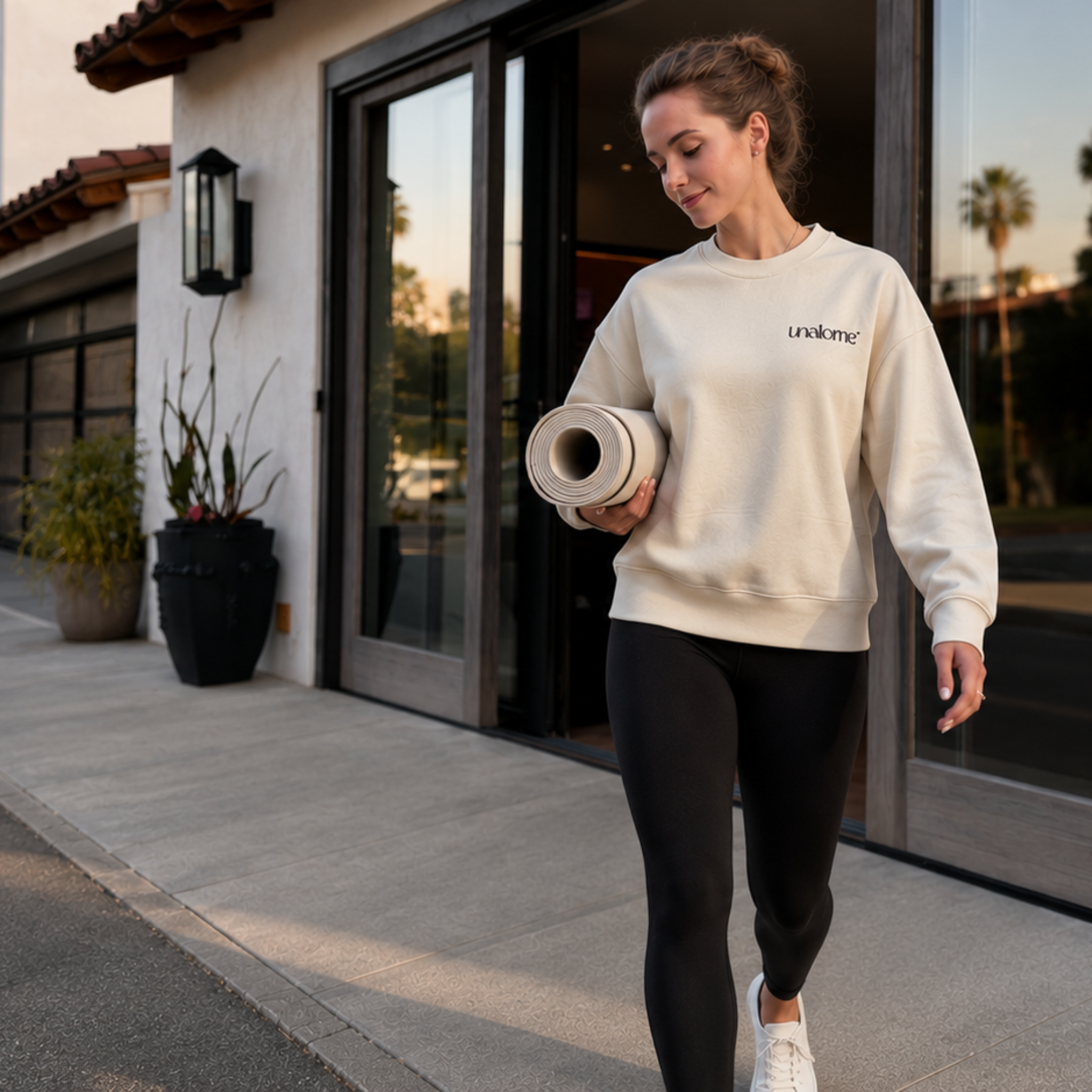 Luxury Organic French Terry Crewneck