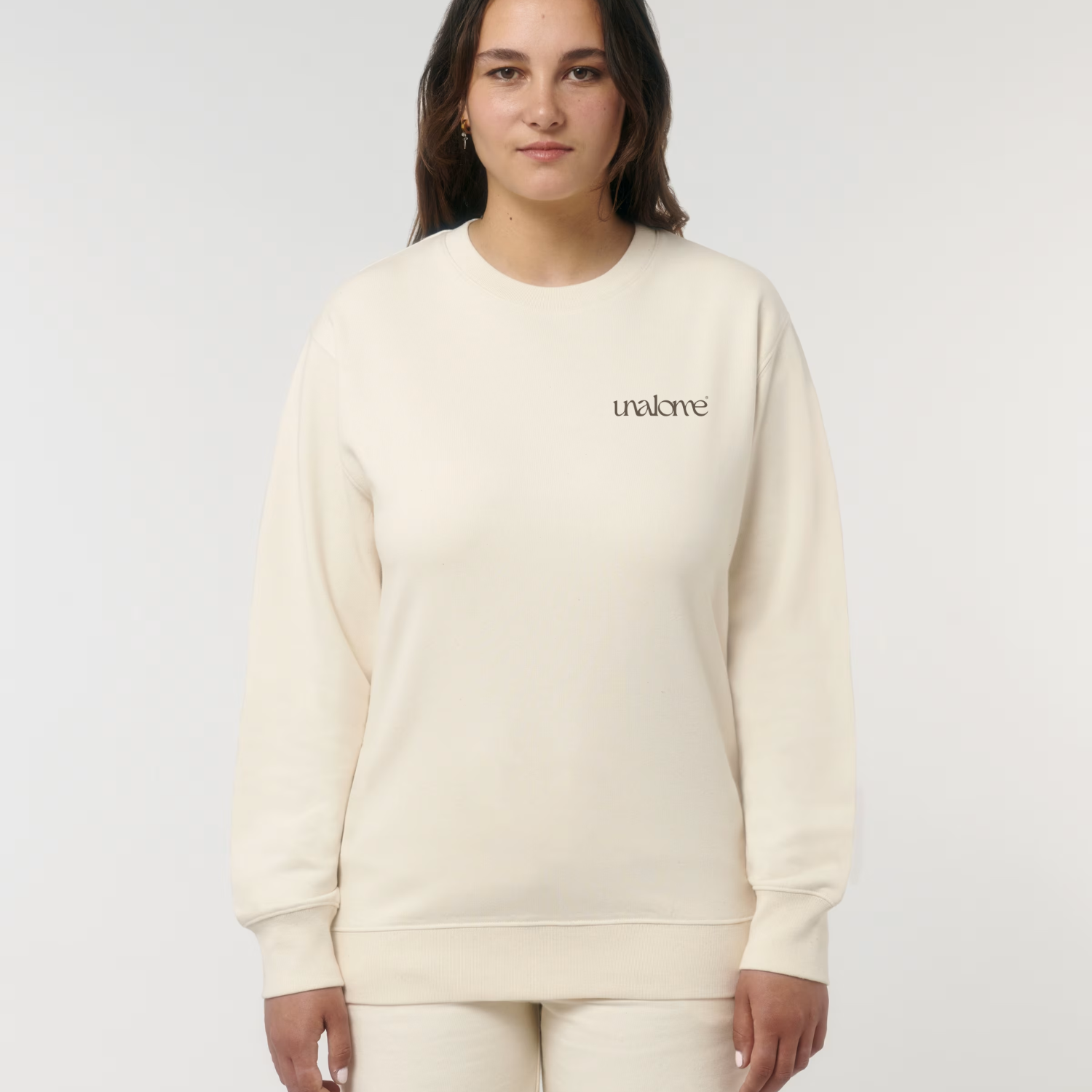 Luxury Organic French Terry Crewneck